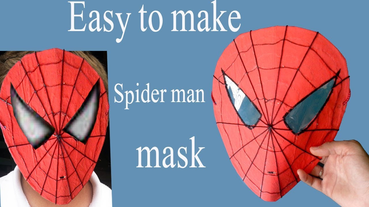 DIY Spiderman Mask
 How to Make Spiderman Throw Cobwebs Paper Toy