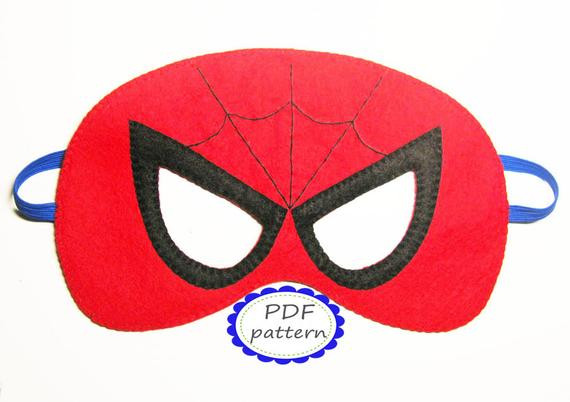 DIY Spiderman Mask
 Unavailable Listing on Etsy