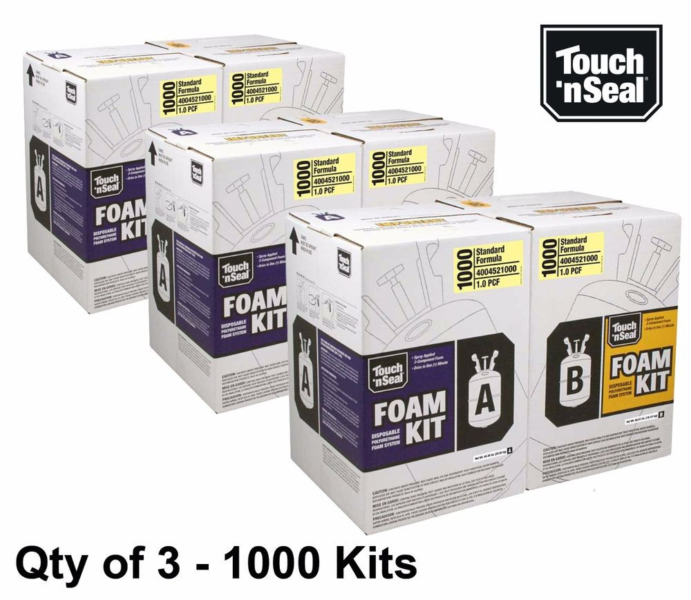DIY Spray Foam Insulation Kit
 Touch N Seal 1000 Kit Open Cell Spray Foam Insulation Kit