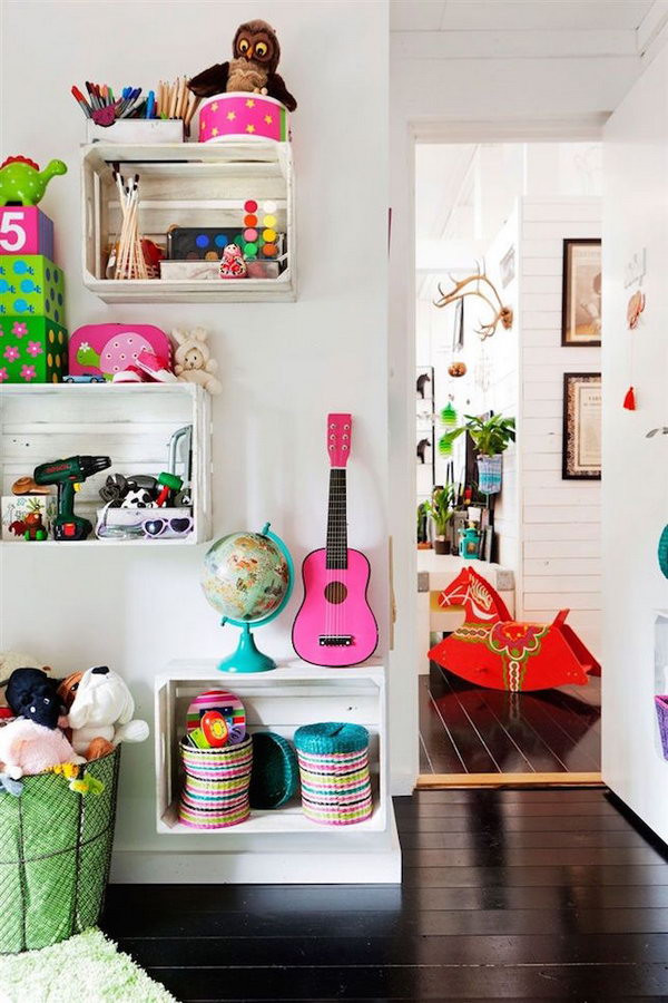 DIY Storage Ideas For Kids Rooms
 25 Creative DIY Storage Ideas to Organize Kids Room