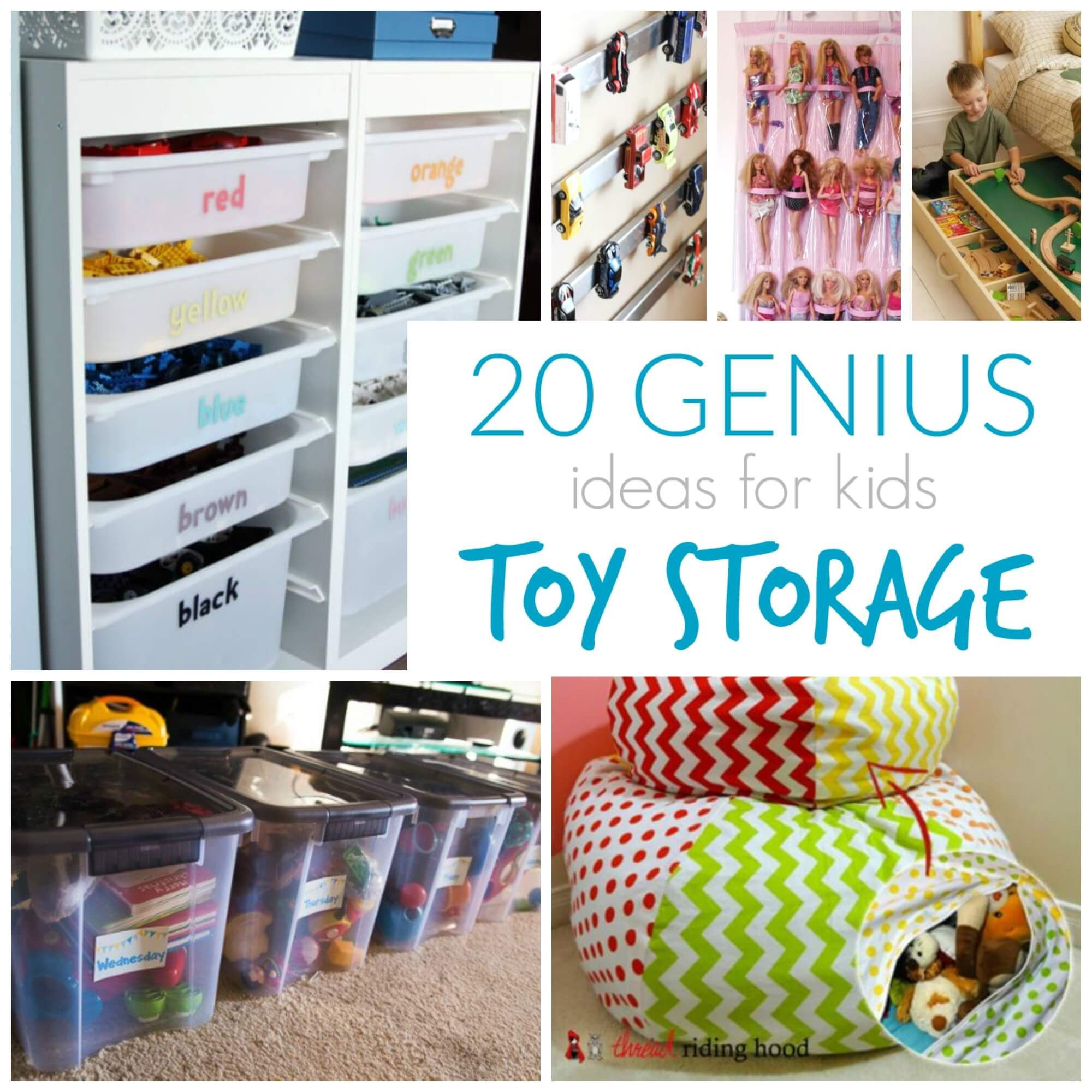 DIY Storage Ideas For Kids Rooms
 7 1 Toy Storage Ideas 2019 DIY Plans In A Small Space