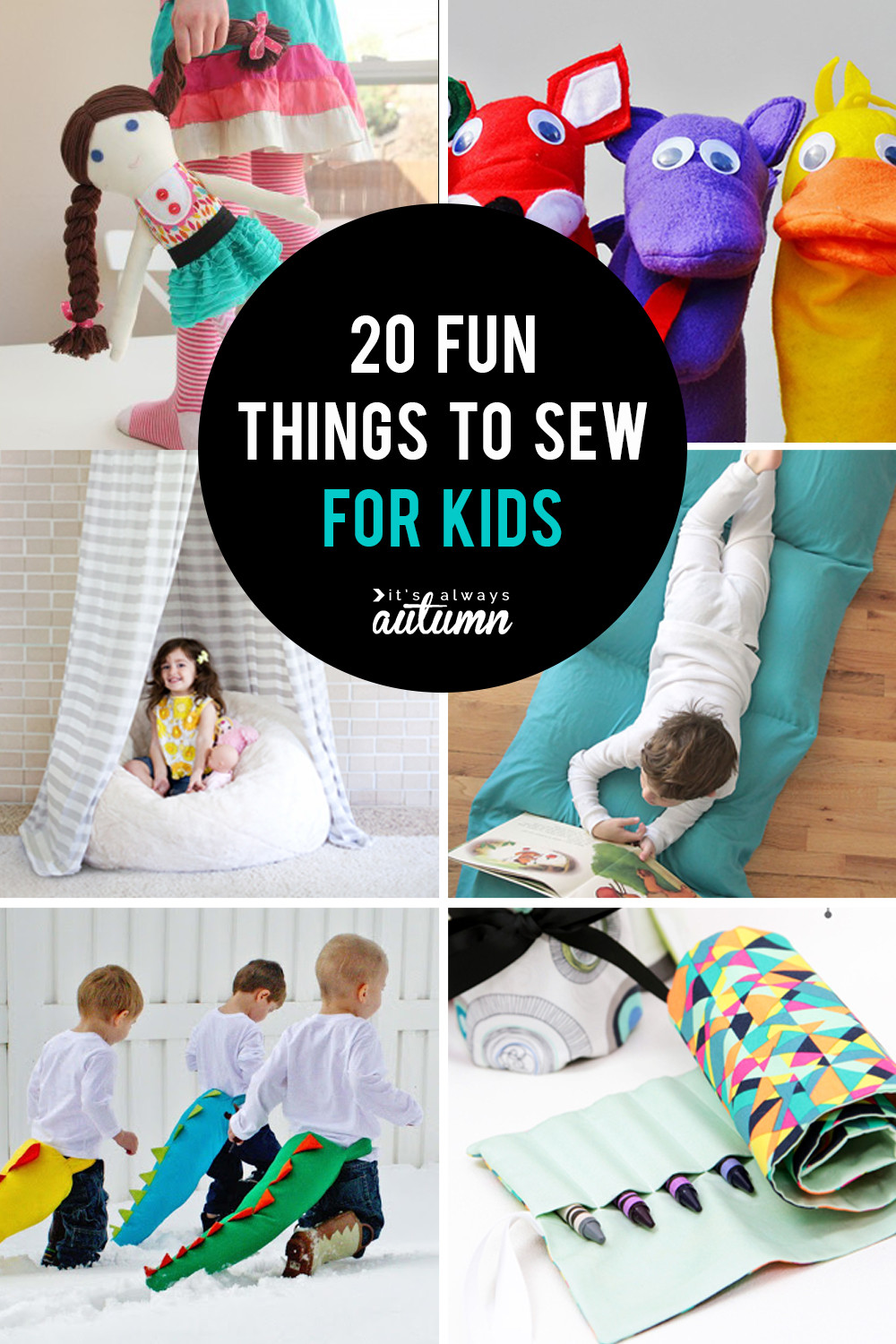 DIY Stuff For Kids
 25 coolest things to sew for kids DIY t ideas  It s