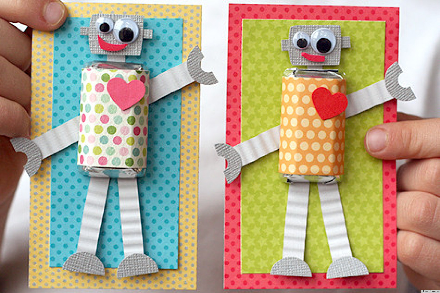 DIY Stuff For Kids
 Valentine s Day Ideas Make These Adorable DIY Robot Cards
