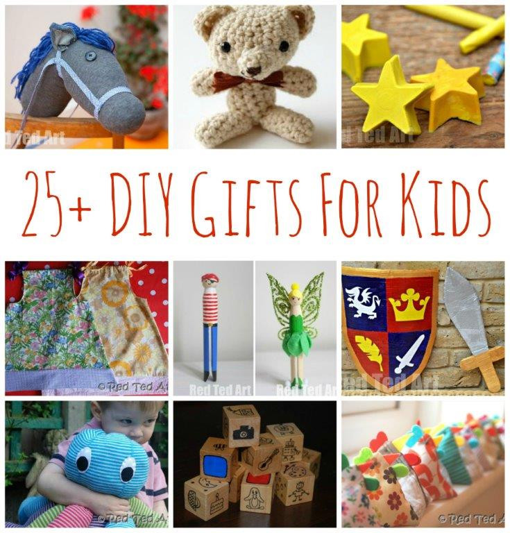 DIY Stuff For Kids
 25 DIY Gifts for Kids Make Your Gifts Special Red