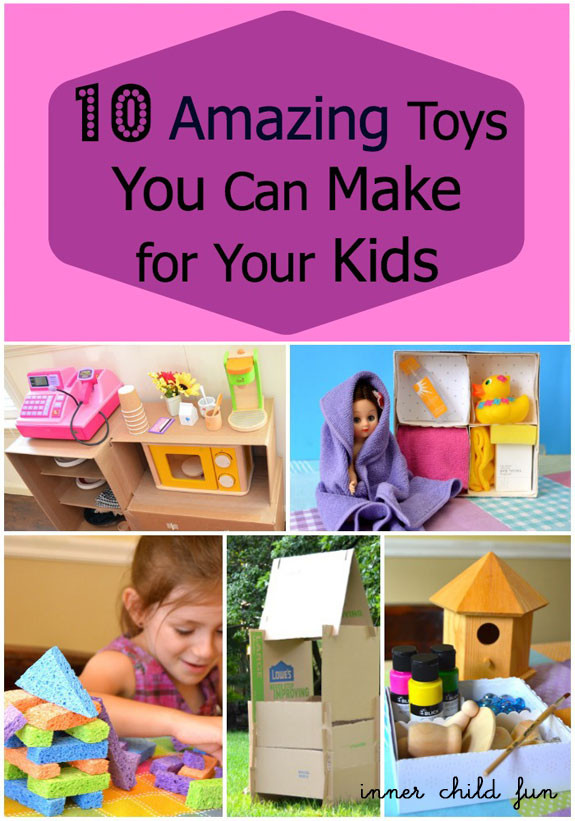 DIY Stuff For Kids
 10 Amazing Toys You Can Make For Your Kids Inner Child Fun