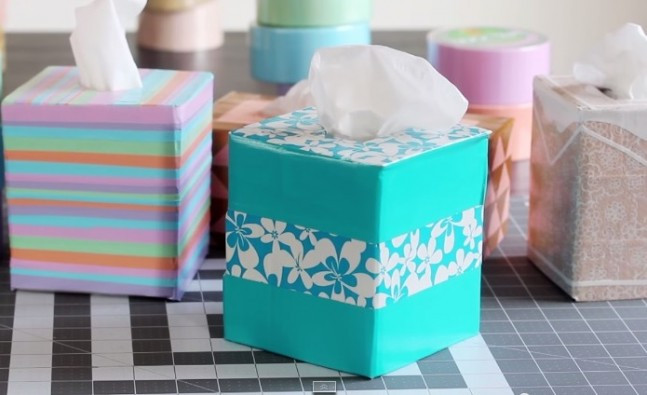 DIY Tissue Box
 DIY Tissue box covers