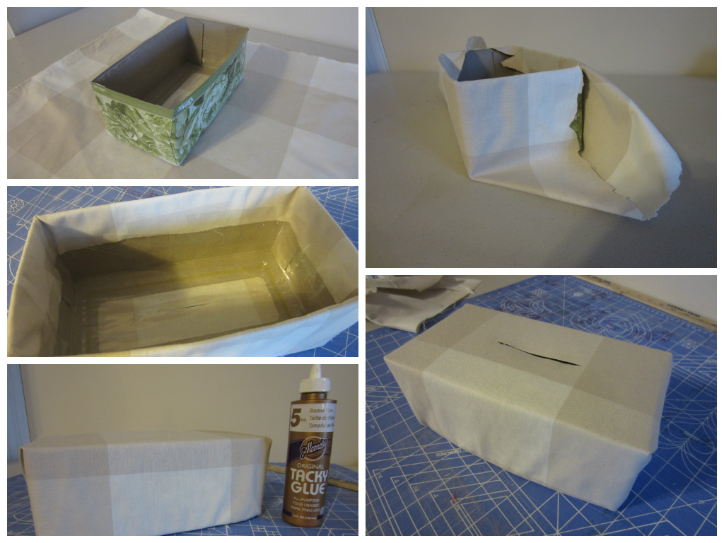 DIY Tissue Box
 DIY tissue box cover