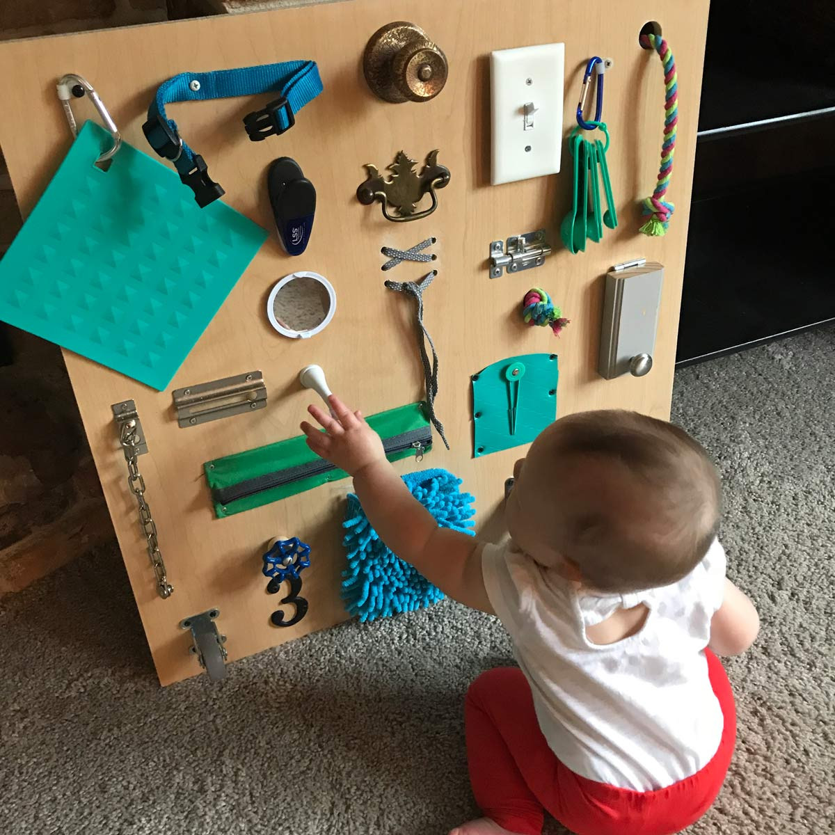 DIY Toddler Activity Board
 Best Baby Busy Board Ideas Ever Family Handyman