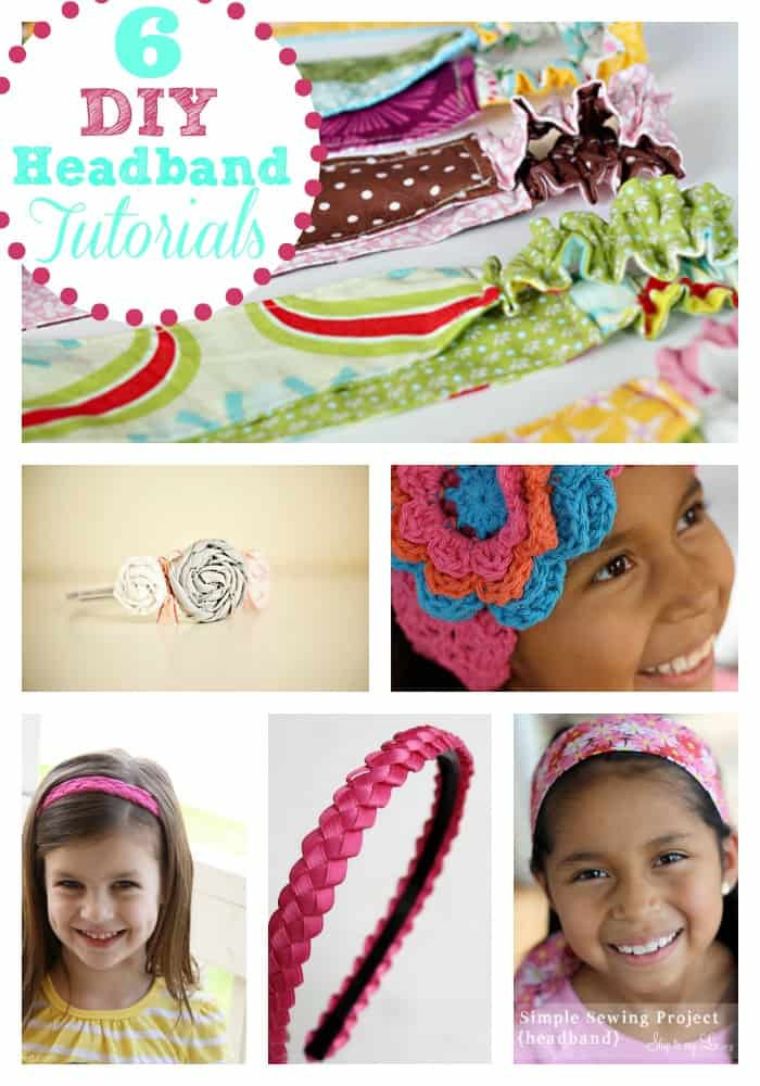 DIY Toddler Headbands
 6 DIY Headband Tutorials