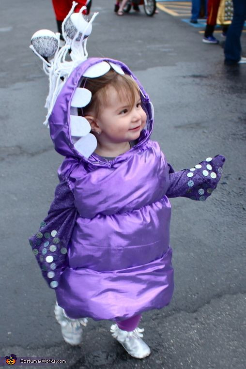 DIY Toddler Monster Costume
 Boo from Monsters Inc Halloween Costume Contest at