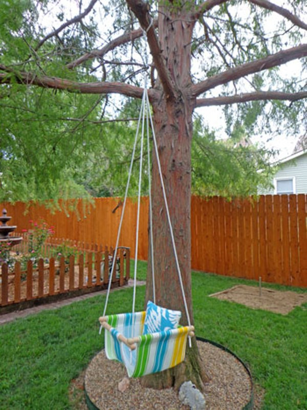 DIY Toddler Swing
 DIY Tree Swing For A Baby