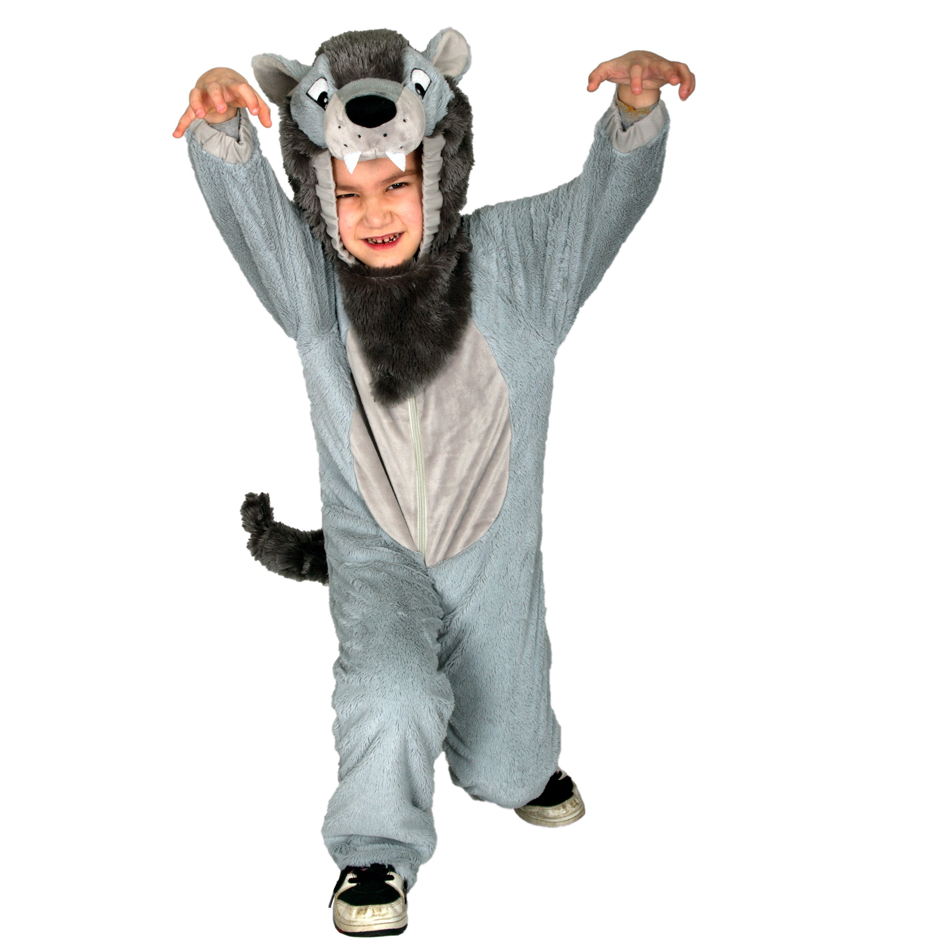 DIY Toddler Wolf Costume
 Totally Ghoul Plush Wolf Jumper Toddlers Halloween Costume
