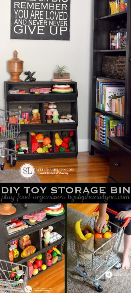 DIY Toy Bin Organizer
 Build a Toy Storage Bin