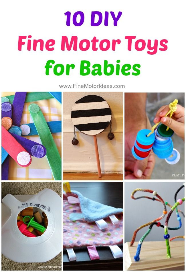 Diy Toys For Baby
 10 DIY Fine Motor Toys for Babies