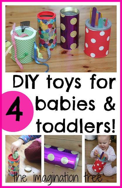 Diy Toys For Baby
 4 DIY Baby and Toddler Toys for Motor Skills The