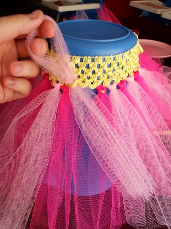 DIY Tutu Dresses For Toddlers
 Triplets Toddler DIY Tutus and High Chair Skirts