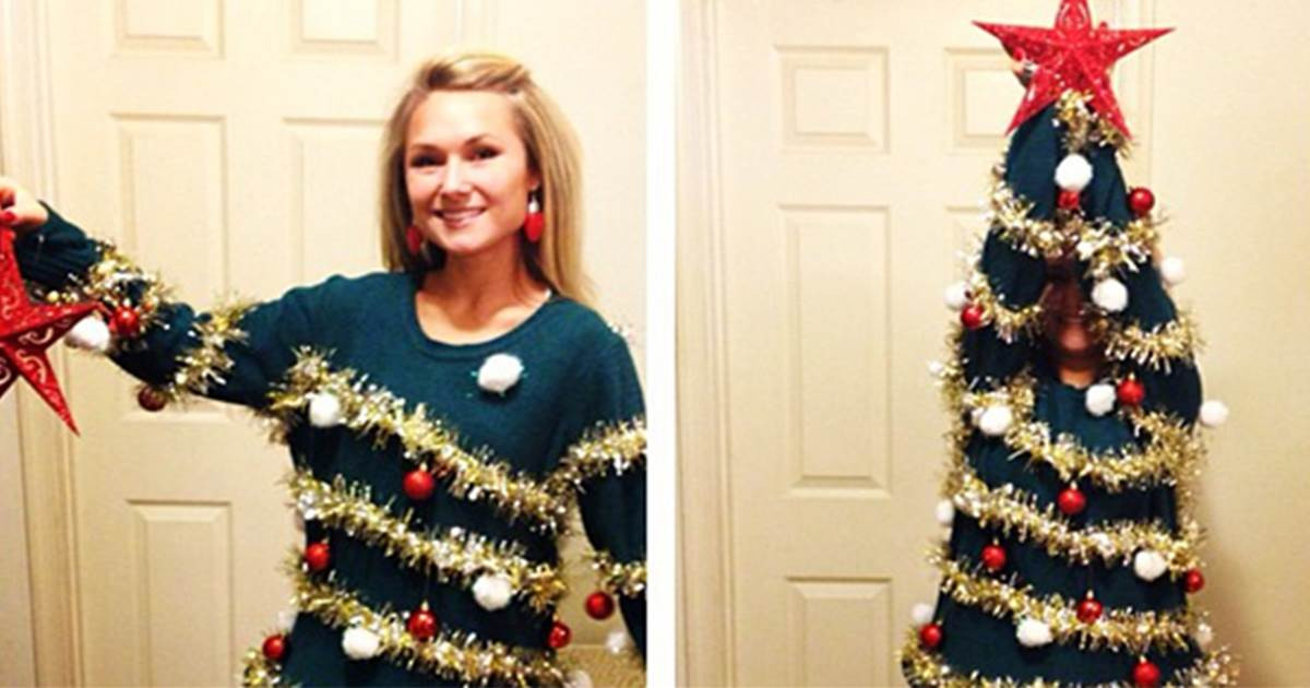 DIY Ugly Christmas Sweaters Pinterest
 7 DIY ugly Christmas sweaters from Pinterest
