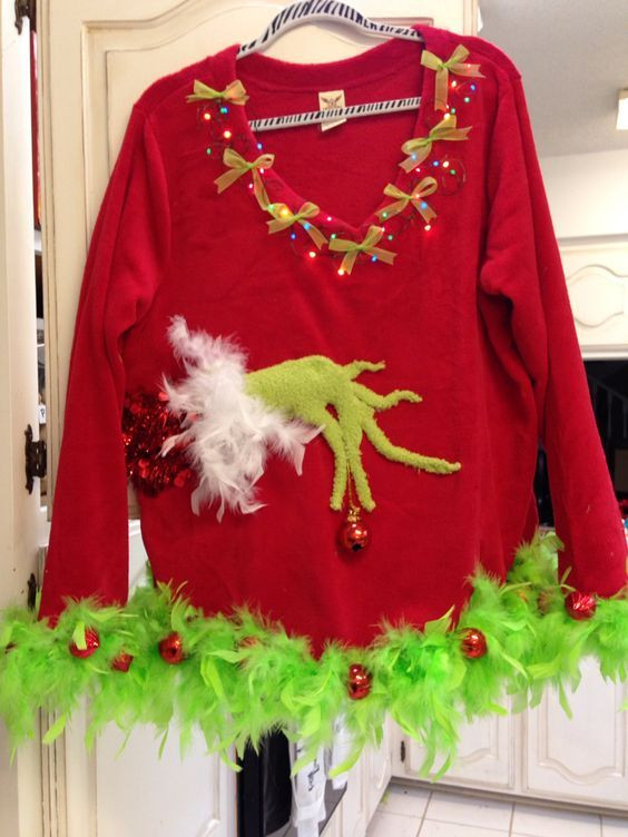 DIY Ugly Christmas Sweaters Pinterest
 The 25 best Making ugly christmas sweaters ideas on