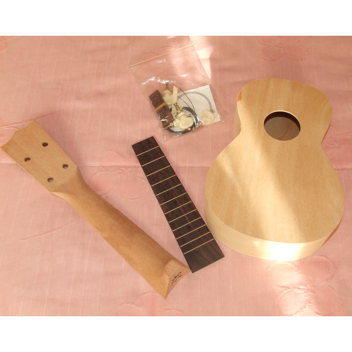 DIY Ukulele Kit
 Make Your Own Ukulele DIY Kit Japanese Quality Luthier