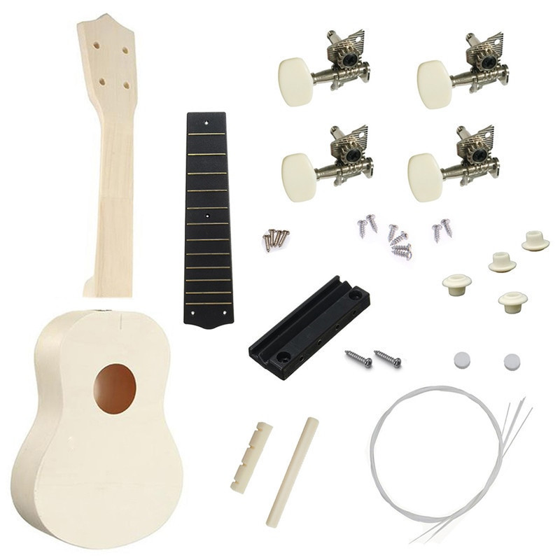 DIY Ukulele Kit
 21 Inches DIY Ukulele Small Guitar Kit Set DIY Ukulele