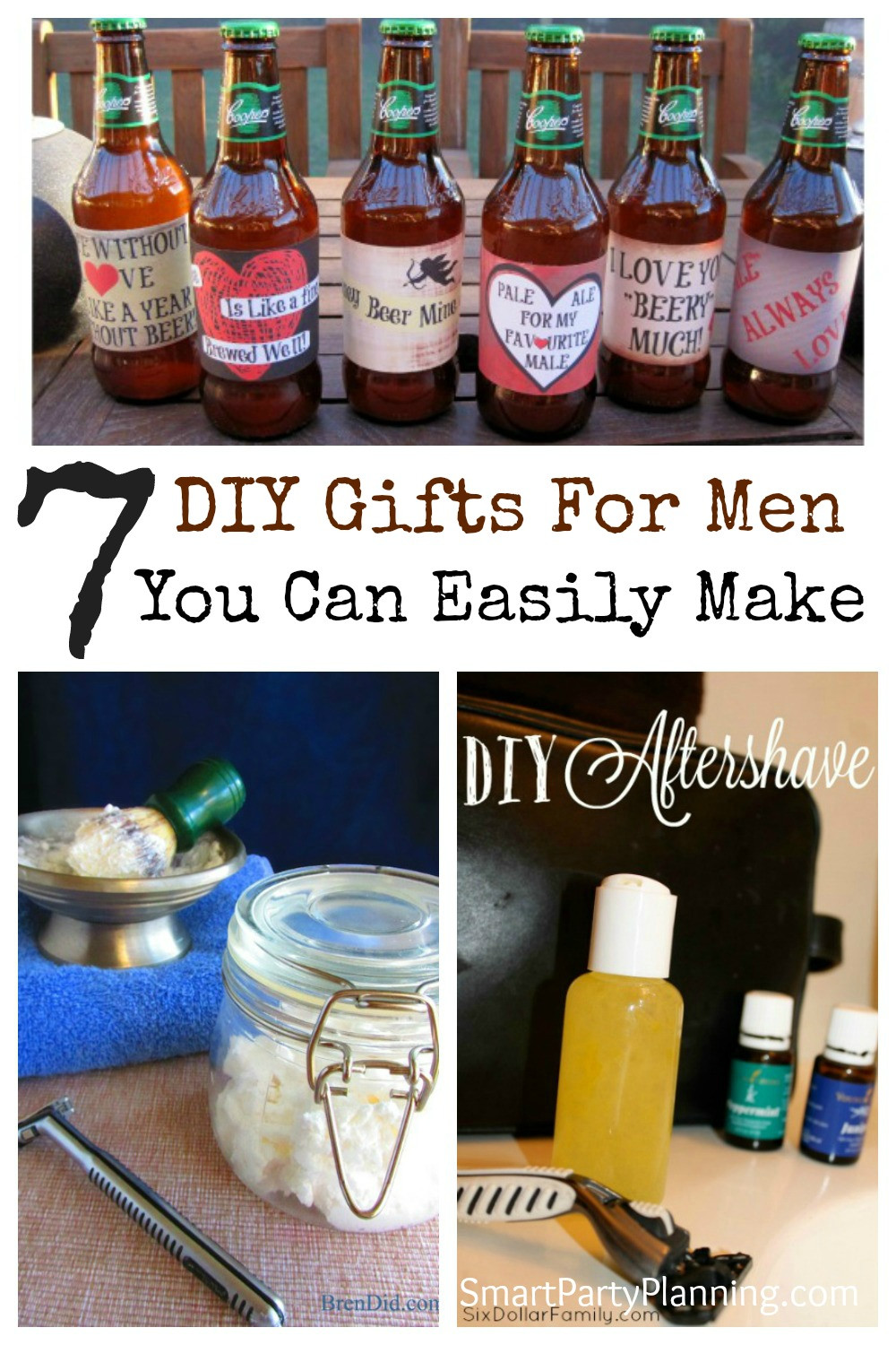 DIY Valentine Gifts For Men
 7 DIY Gifts For Men You Can Easily Make