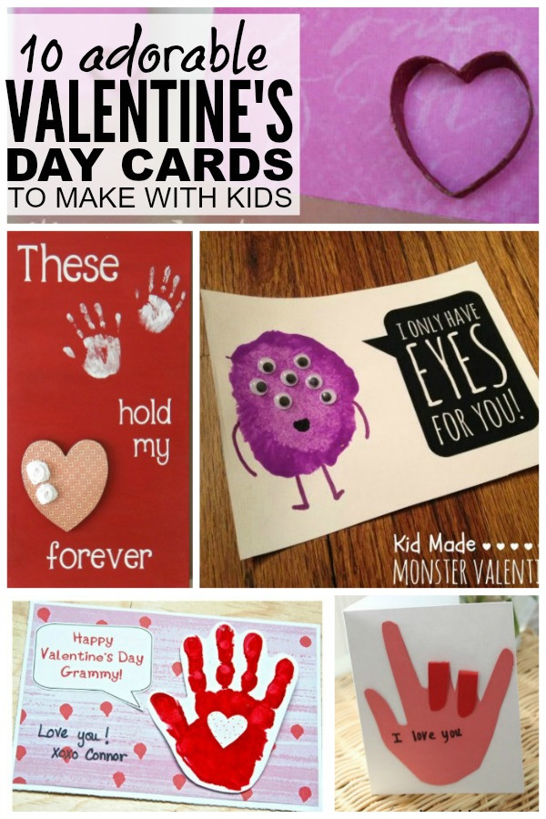 DIY Valentines Cards Kids
 Valentine´s Day Preschool 2016