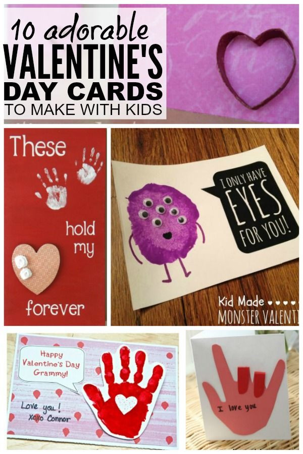 DIY Valentines For Toddlers
 10 adorable DIY Valentine s Day cards to make with your