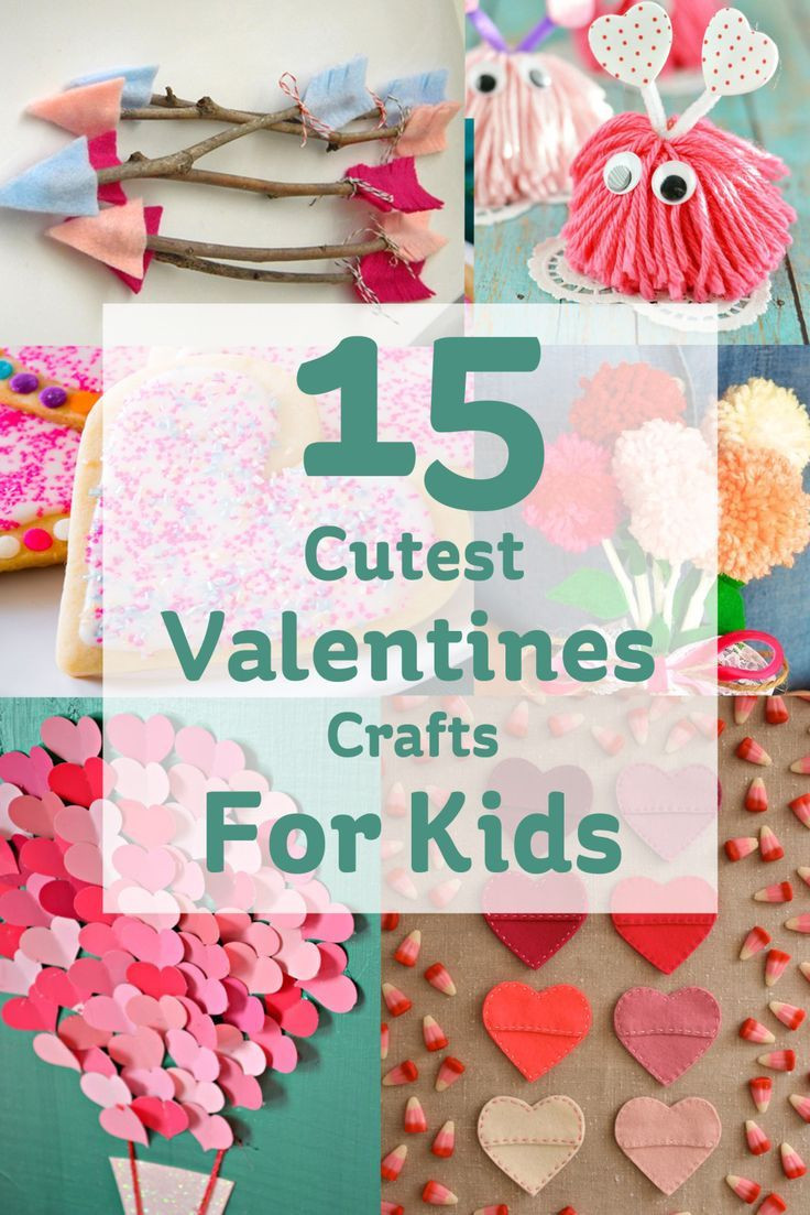 DIY Valentines For Toddlers
 15 Cute Valentine s Day Crafts for Kids