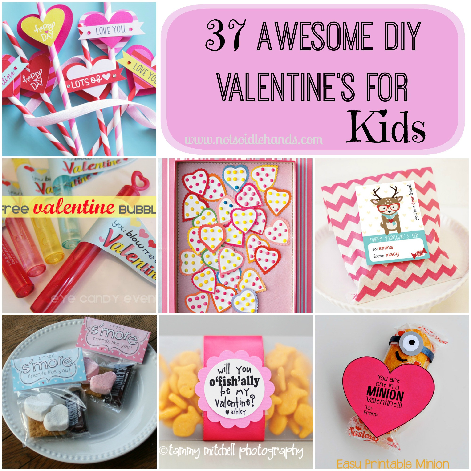 DIY Valentines For Toddlers
 37 Awesome DIY School Valentine’s for Kids