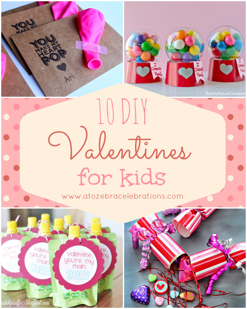 DIY Valentines For Toddlers
 10 DIY Valentines for Kids – Style with Nancy