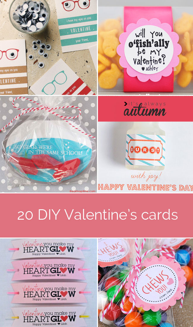 DIY Valentines Gift For Friends
 20 fantastic DIY Valentine s Day cards It s Always Autumn