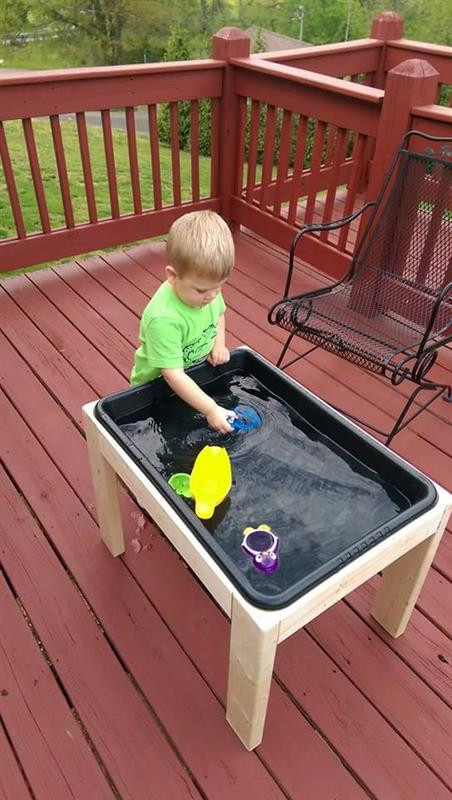 DIY Water Table For Kids
 Twelve Dollar Toddler Sensory Table buildsomething
