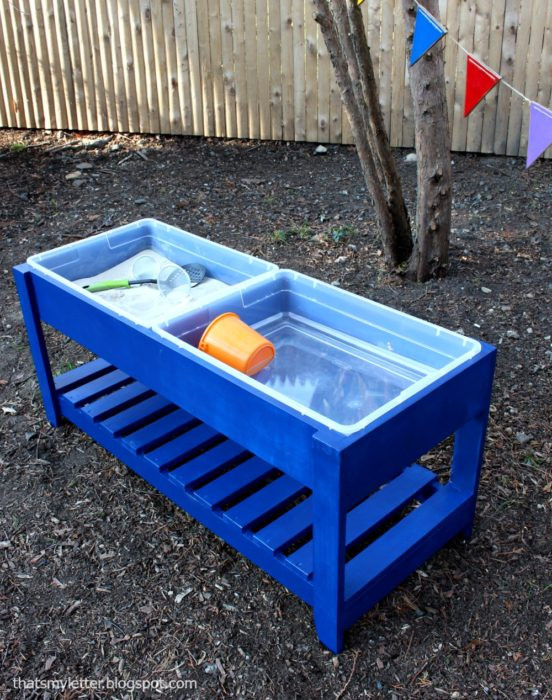 DIY Water Table For Kids
 35 DIY Sandboxes Ideas Your Kids Will Love