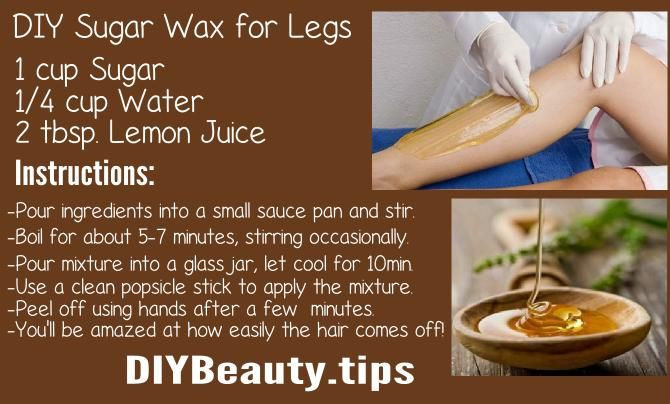 DIY Wax Hair Removal
 You ll never want to shave again after learning how to