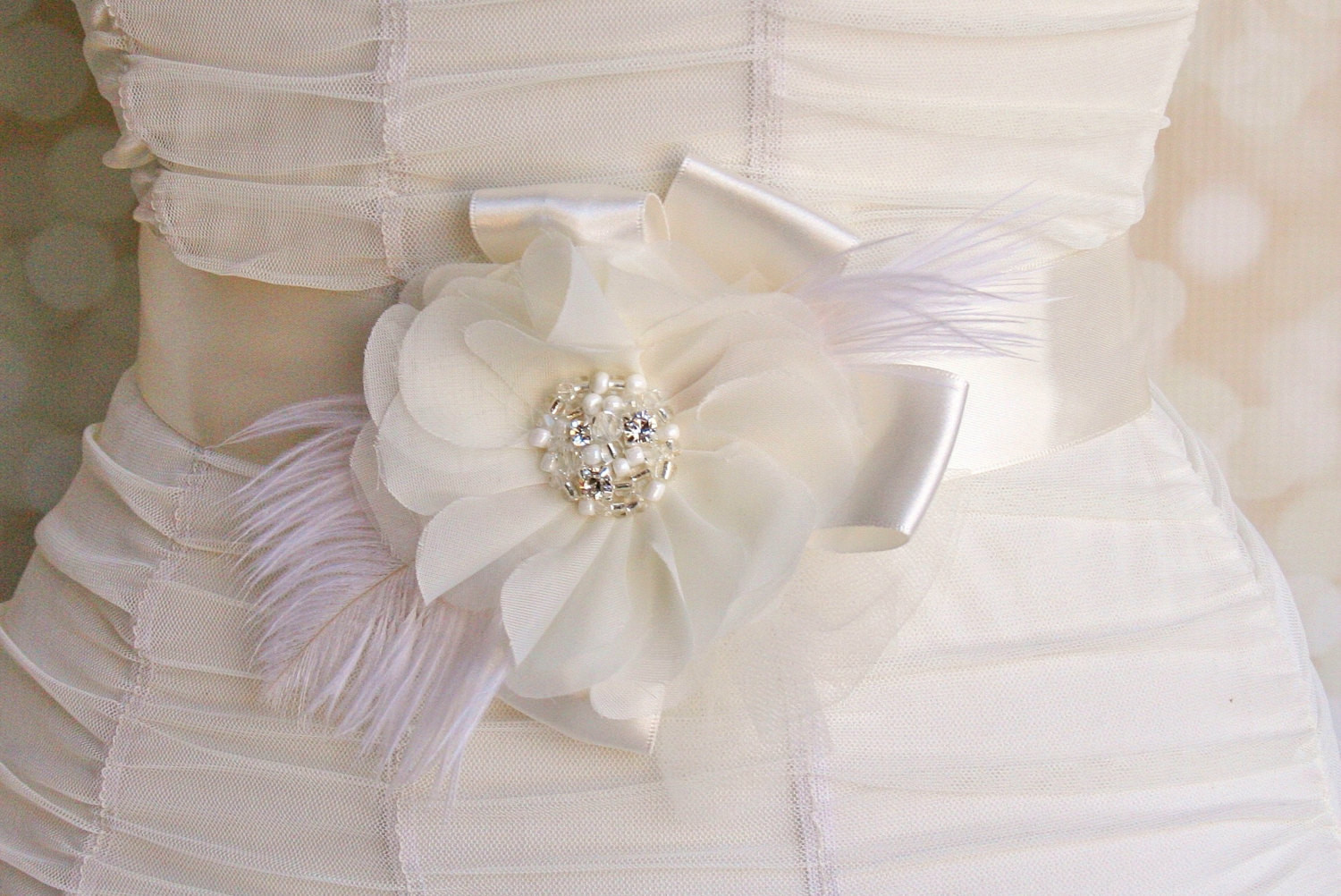 DIY Wedding Belt
 Diy Bridal Sash Belt