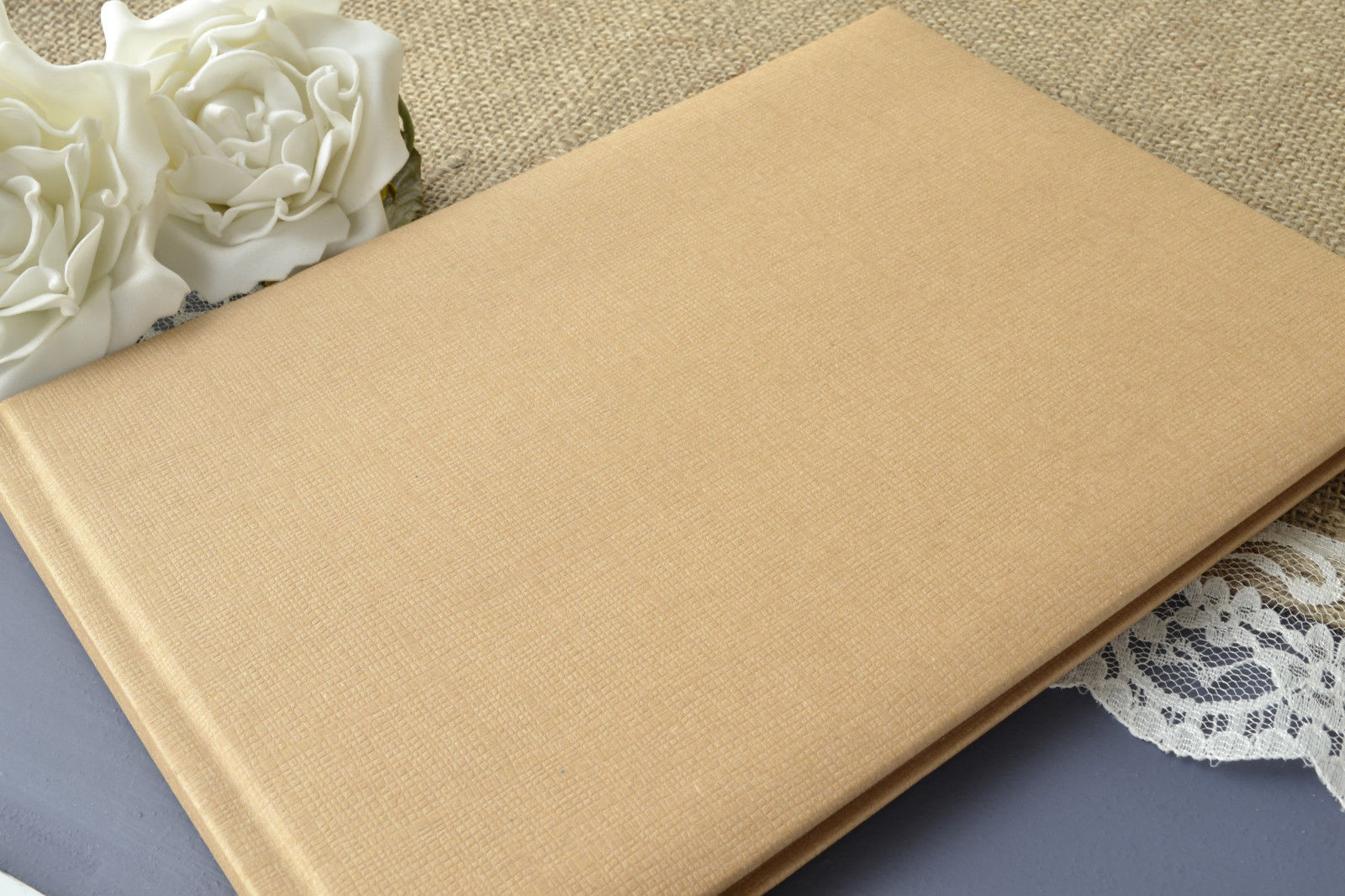 DIY Wedding Book
 Kraft Brown Guest Book Undecorated blank DIY Wedding