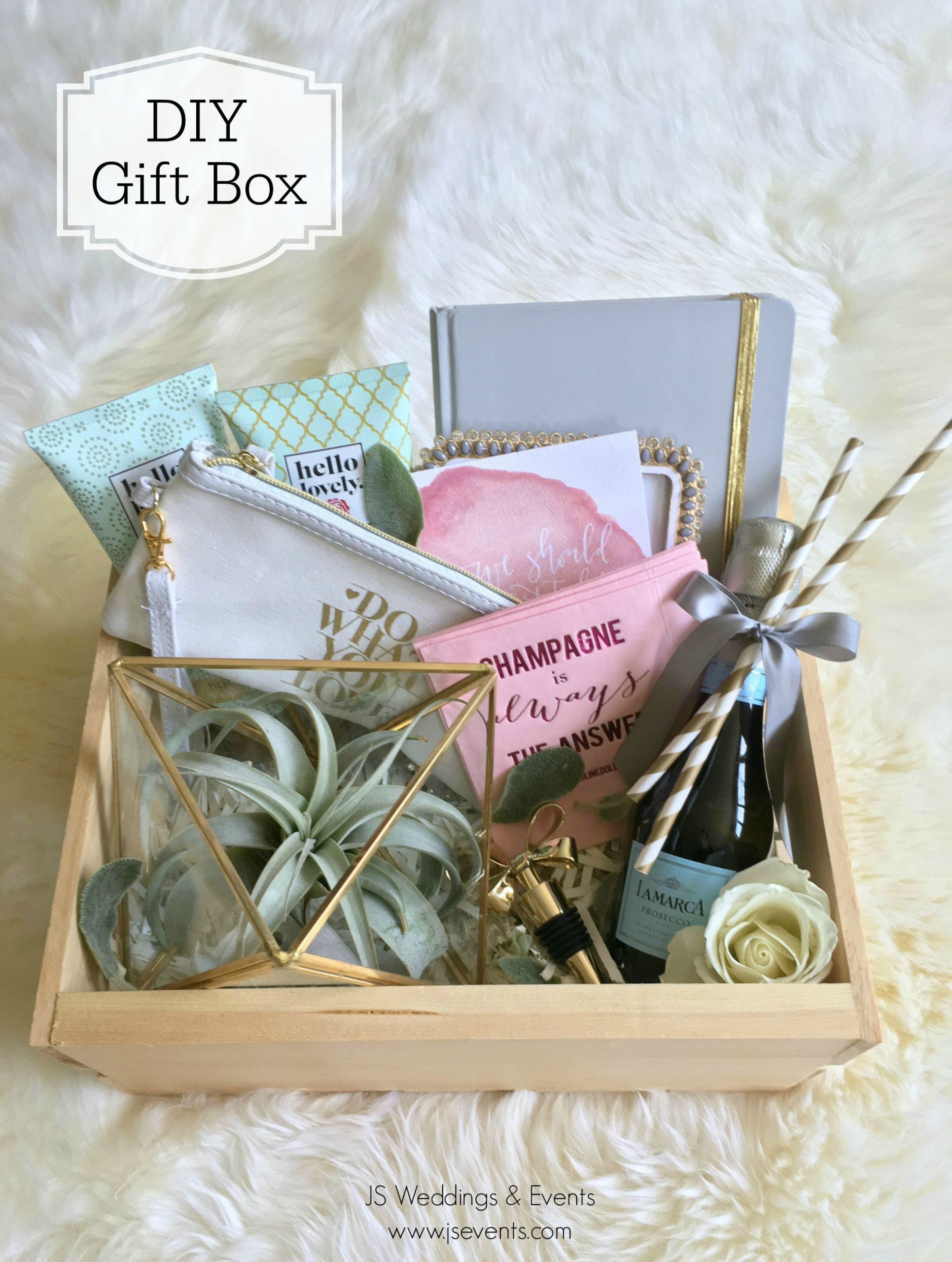 DIY Wedding Gift Baskets
 DIY Gift Box