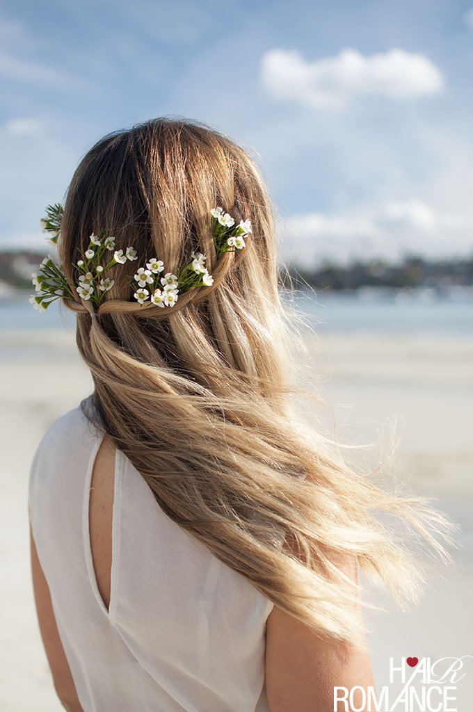Diy Wedding Hair And Makeup
 DIY Bridal Beauty A twist on the beach bride Hair Romance