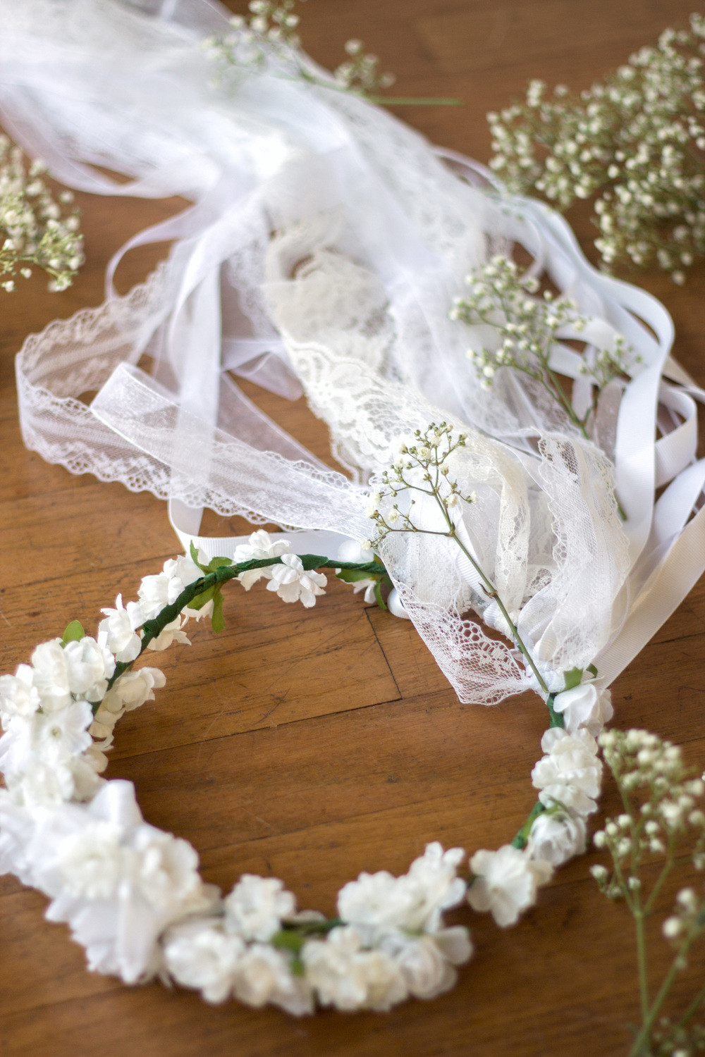 Diy Wedding Veils
 The Bridesmaid Season DIY Flower Crown Veil — With