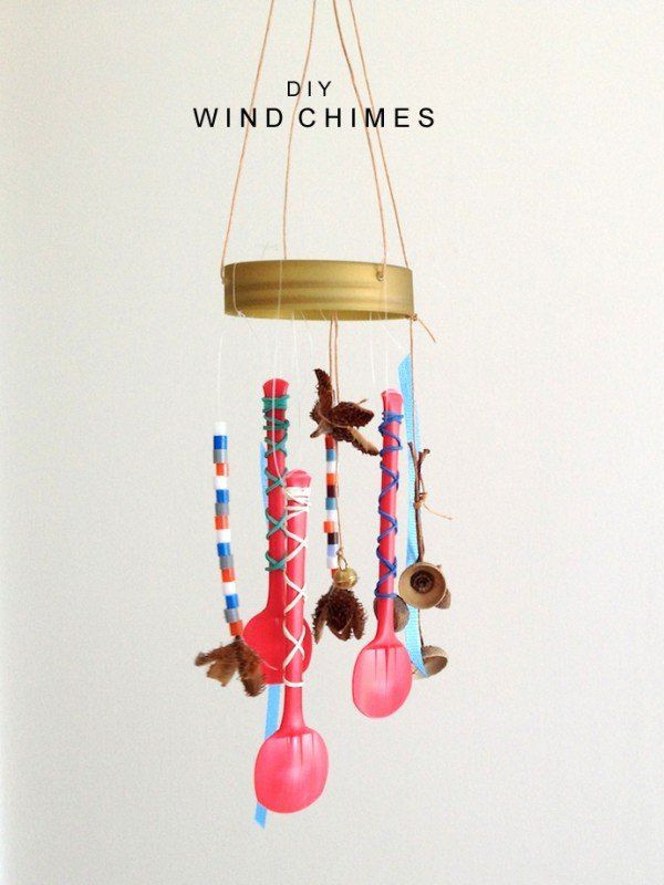 DIY Wind Chimes For Kids
 58 best Basteln images on Pinterest