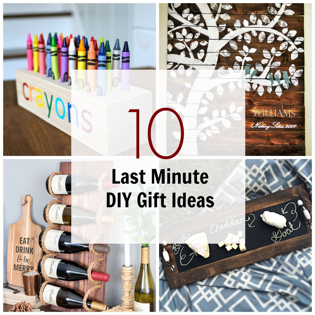 DIY Wood Gifts
 10 Last Minute DIY Wood Gifts that you Can Make