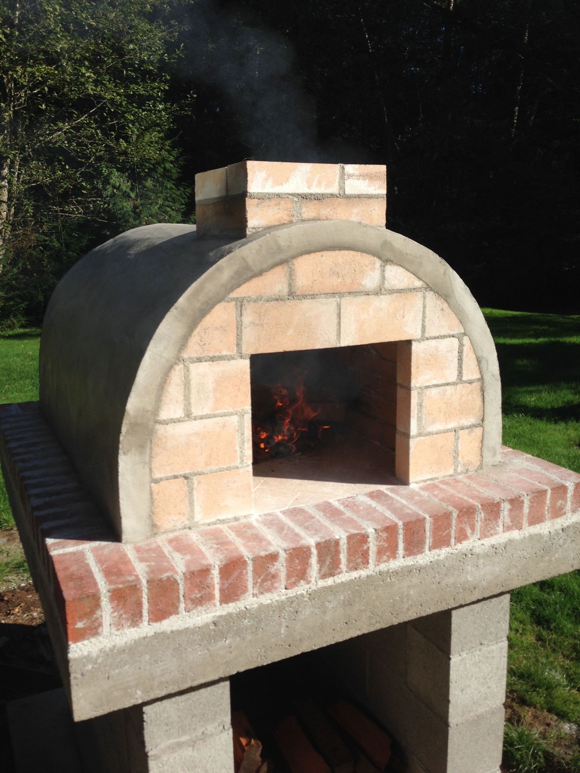 DIY Wood Ovens
 Anderson Family Wood Fired Outdoor DIY Pizza Oven by