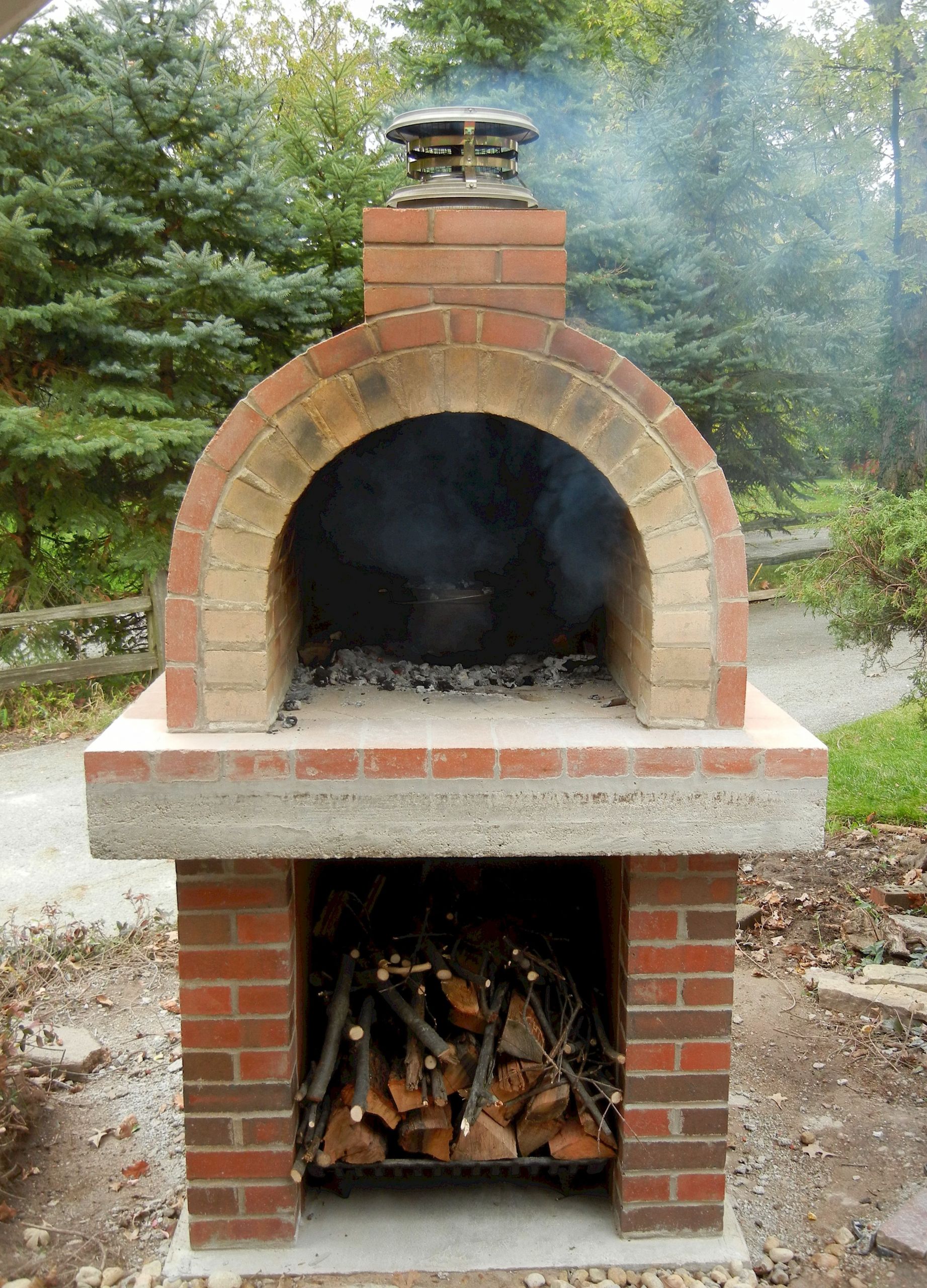 DIY Wood Ovens
 This beautiful wood fired oven resides in Northern