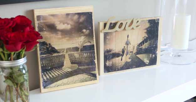 DIY Wood Photo Transfer
 22 Easy But Thoughtful DIY Gifts To Make For Your Parents