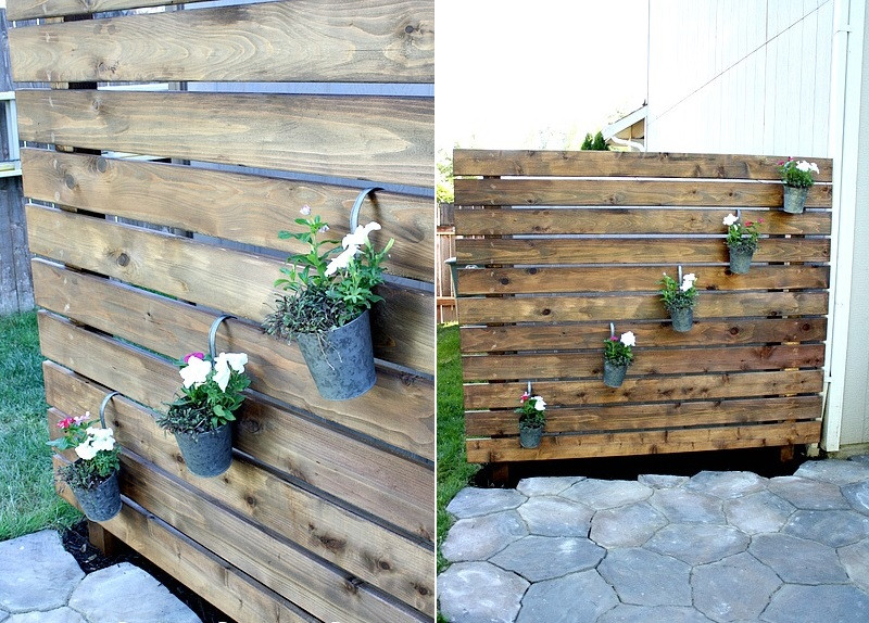 DIY Wood Privacy Fence
 Patio Essentials You Can Learn How To Build Yourself