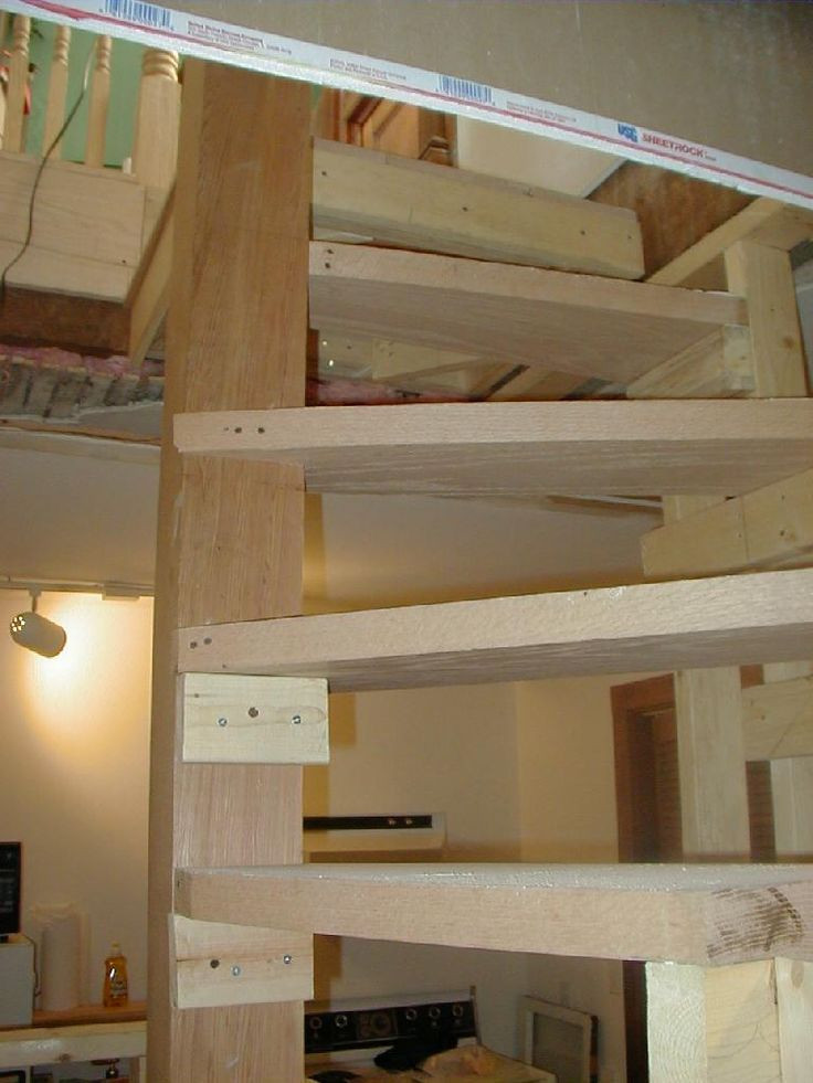 DIY Wood Spiral Staircase
 diy spiral staircase plans
