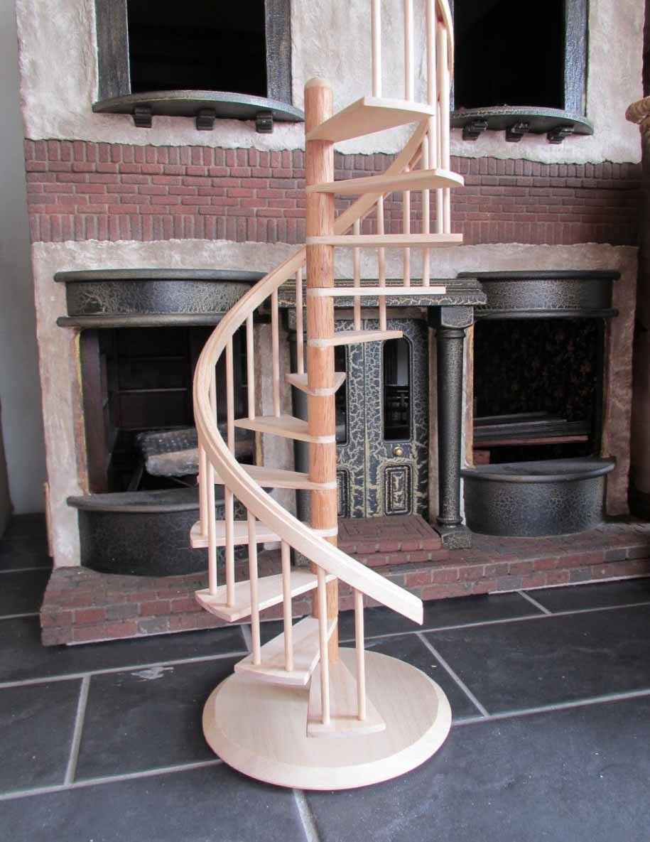 DIY Wood Spiral Staircase
 Excellent Diy Spiral Staircase for Small Space — All Furniture