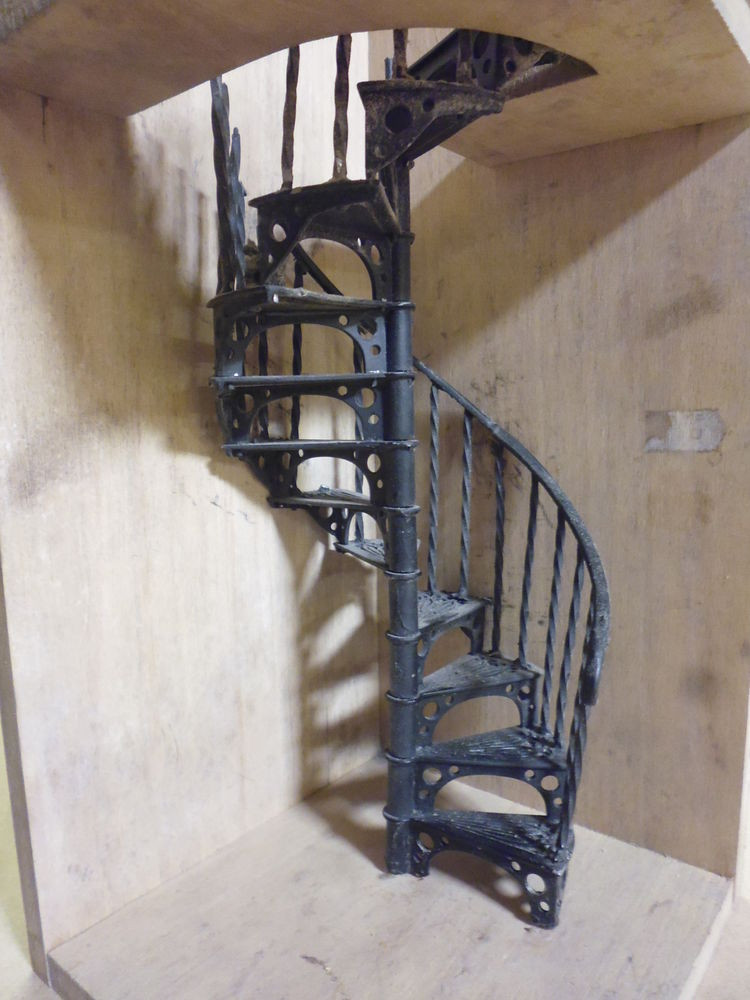 DIY Wood Spiral Staircase
 DOLLS HOUSE DIY METAL SPIRAL STAIRCASE KIT