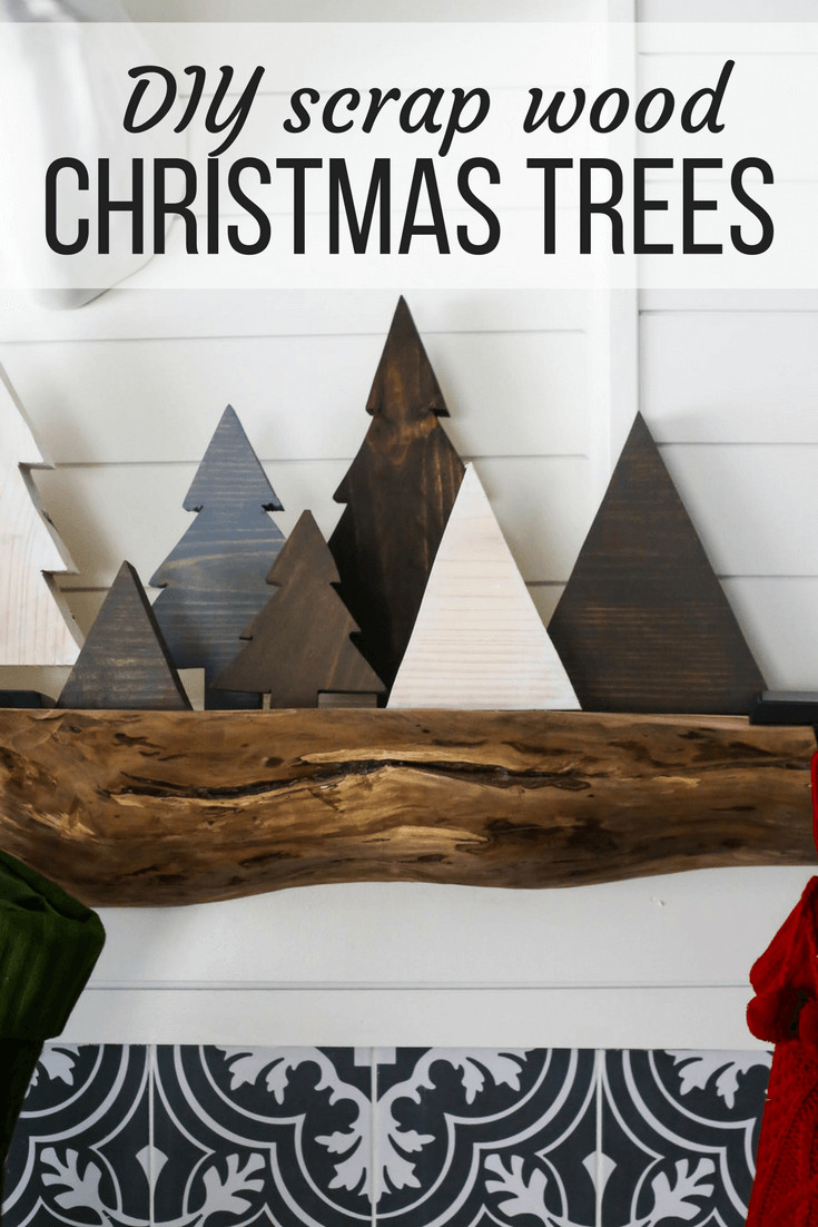 DIY Wooden Decorations
 DIY Scrap Wood Christmas Trees