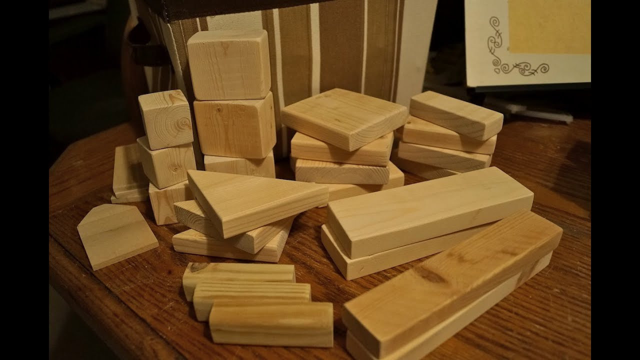 DIY Wooden Photo Blocks
 DIY Wooden Building Blocks